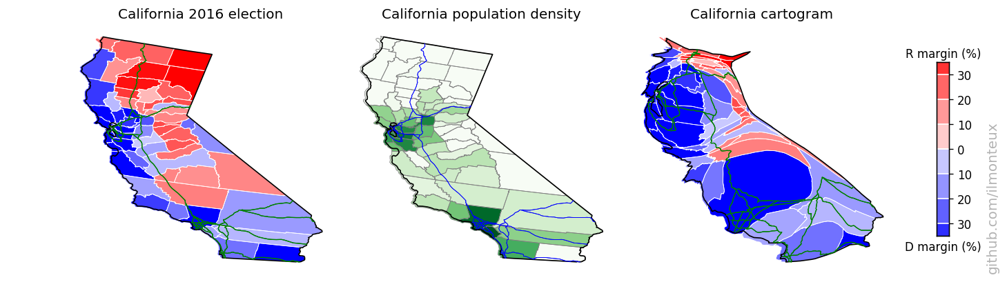 2016 CA map
